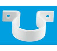 McAlpine T30 1.5" Pipe Clip in White McAlpine White