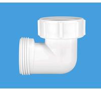 McAlpine 90 Degree Bend - White - T4U