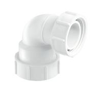 Mcalpine T5M-A 1.5" 95 Degree Multifit Bend X Bsp Coupling Nut