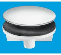McAlpine TAPSTOP-SS40 Stainless Steel Tap Hole Stopper in Silver McAlpine Silver
