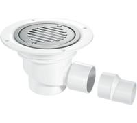 Mcalpine Tsg1Ss-Sl-Sc 75mm Water Seal Gully With Horizontal Outlet For Sheet Flooring