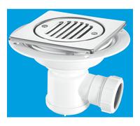 McAlpine TSG1T6SS+STW1-R 19mm Water Seal Trap with 1½" Multifit Outlet