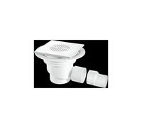 McAlpine TSG1T6WH 75mm Water Seal Gully with Horizontal Outlet for Tiled or in White McAlpine White