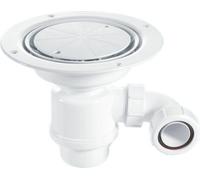 Mcalpine Tsg1Wh-Stw2R 50mm Water Seal Resealing Trap With 1" X 90Degree Swivel Multifit Outlet Bend