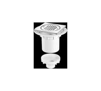 McAlpine TSG2T6SS 75mm Water Seal Floor Gully with 110mm Vertical Outlet for Tiled or Stone Floors