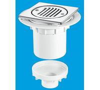 McAlpine TSG2T6SS TSG Polished Stainless Steel Shower Outlet Grille