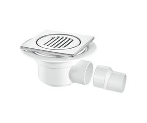 McAlpine TSG50-T150SS 50mm Water Seal Gully with Horizontal Outlet for Tiled or Stone Floors