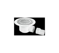 McAlpine 50mm Water Seal Trapped Gully Chrome Plated Brass Clamp Ring TSG50SS-SL-NSC