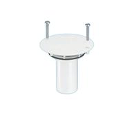 Mcalpine TSGWCOVER+TUBE White Plastic Cover Plate and Insert Tube for Gully