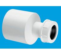 McAlpine TUN-2 2" x 19/23mm Multifit Reducer in White McAlpine White