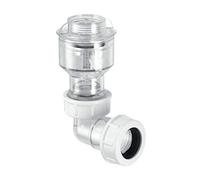 McAlpine Tunvalve (Clear) with " Female Thread for Connection to WC Overflow TUNVALVE