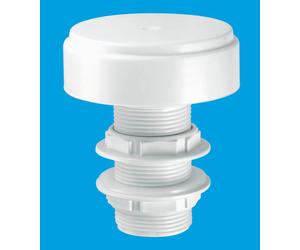 McAlpine TWLFBR 1.5" Screened Tank Breather in White McAlpine White