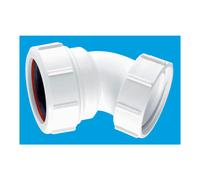 McAlpine Universal Bend 135deg x BSP Loose Coupling Nut 1.5'' ST90-OUT