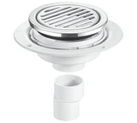 Mcalpine Usg2-R125Ss Untrapped Gully With 2" Vertical Outlet With 2" X 1" Reducer And Round Tile