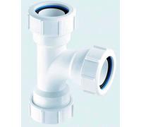 McAlpine V15M 2" Multifit Swept Tee in White McAlpine White