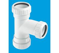 McAlpine V21L 1½" x 1½" x 1¼" Surefit Swept Tee