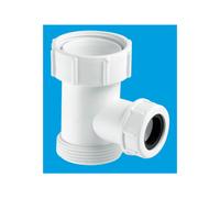 McAlpine V33S-22 Tee Piece 1½" BSP nut x 1½" BSP thread x 19/23mm Universal Connection