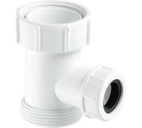 Mcalpine V33S-22 Tee Piece 1" Bsp Nut X 1" Bsp Thread X 19/23mm Universal Connection