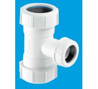 McAlpine Flush Pipe Tee Piece for WC Overflow V33T-FP