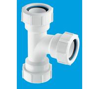 McAlpine V8M Multifit Swept Tee-1.25 inch, White