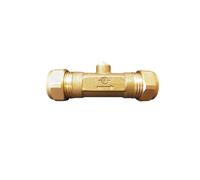 McAlpine Vcd Double Check Valve 15mm in Gold McAlpine Gold