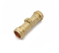 McAlpine VCD Double Check Valve DZR 28mm in Gold McAlpine Gold
