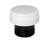 McAlpine VP100E-WH White Ventapipe 100 Internal /External with dual-fit synthetic rubber finger seal outlet for 4"/110mm pipe