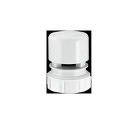 McAlpine VP2W White Ventapipe 25 Air Admittance Valve with 1.5" Universal Ou McAlpine White