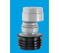 McAlpine VP50-100 Ventapipe 50 Air Admittance Valve with dual fit synthetic rubber finger seal outlet in White McAlpine White