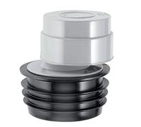 McAlpine VP50P Ventapipe 50 Air Admittance Valve - Dual-fit 3"/75mm & 4"/110mm, Synthetic Rubber Finger Seal