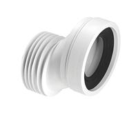 McAlpine WC-CON4A 40mm Offset Rigid WC Connector 97-107mm Inlet 4" (110mm) Outlet