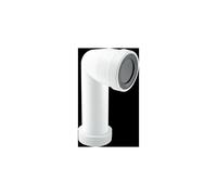 McAlpine WC-CON8E 90° Bend Adjustable Length Extended Inlet Rigid WC Connect in White McAlpine White