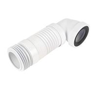 McAlpine WC-CON8F 90° Flexible WC Connector - Adjustable 97-107mm Inlet, 4"/110mm Outlet
