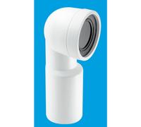 McAlpine WC-CON9 90 Bend Adjustable Length Rigid WC Connector