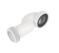 Mcalpine WC-CONQ 4"/110mm 90° Space-Saving Adjustable-Length Rigid WC Connector