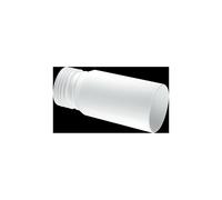 McAlpine WC-EXTB Adjustable Length Straight Extension Piece for Rigid WC Con in White McAlpine White