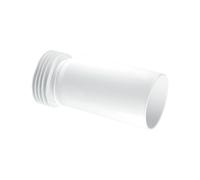 McAlpine WC-EXTC 10mm Offset Adjustable Length Extension Piece for Rigid WC in White McAlpine White
