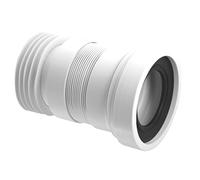 McAlpine WC-F18R Flexible WC Connector 97-107mm Inlet x 4"/110mm Outlet