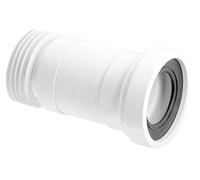 McAlpine WC-F26R 97-107mm Inlet x 4"/110mm Outlet Flexible WC Connector