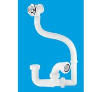 McAlpine WF1 Wasteflow with FJ10 Trap in White McAlpine White