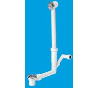 McAlpine WF21-SP Wasteflow with side inlet connection for 19/23mm condensate or condense drain in White McAlpine White