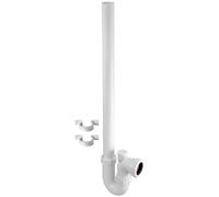 McAlpine WM3V 1.5" Standpipe Trap with Anti-Syphon (Silentrap) in White McAlpine White