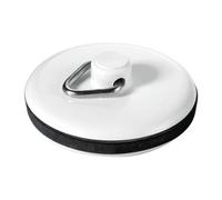 Mcalpine Wp2T 1.75" White Plastic Plug With Rubber Seal With Triangle