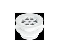 McAlpine WS5 1½" Shower Waste: 70mm White Plastic Flange x 1½" Tail: Backnut Model