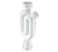 McAlpine X10 Straight Through Trap, White