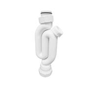 Mcalpine Y10 75mm Water Seal Straight Through Trap With Multifit Outlet And Two Cleaning Eyes