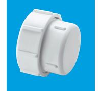 McAlpine Z23U 2" Waste Pipe Blank Cap in White McAlpine White