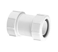 McAlpine Z28M Multifit Straight Connector, White