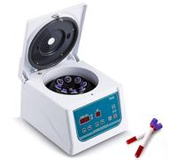 Mcamgiczin Electric Lab Centrifuge, Digital Desktop Low Speed Beauty Centrifuge Centrifuge Machine, TD4C Centrifuge 4000RPM Separator 8x15ml