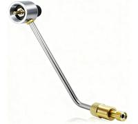 MCAMPAS 1lb Propane Stove Regulator Tube 15PSIG Replacement for Stansport Stove Pressure Regulator 189-100, Compatible with Camp Chef Everest Campstove Regulator